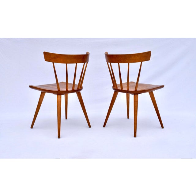 Paul McCobb Planner Group Mid-Century Modern Spindle Back Dining Chairs, Set of 4 For Sale - Image 9 of 17