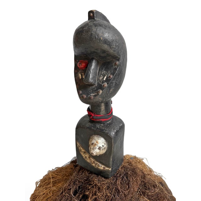 Vintage Rare Baga West Guinea Large Headdress For Sale - Image 10 of 14