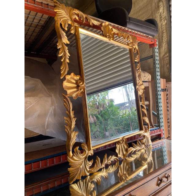 2000 - 2009 Harrison and Gil Gilded Mirror Designed for Dauphine Mirror Company For Sale - Image 5 of 10