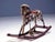 Antique Rocking Horse, Former Czechoslovakia, 1940 For Sale - Image 3 of 8