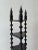 Antique Ebonized Tiered Spool Corner Shelf With Exaggerated Finials, Circa Late 19th Century For Sale - Image 15 of 18