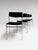 Dutch Modernism: these stackable Dutch design chairs by Gijs van der Sluis date from the 1960s. They feature a minimalist,...