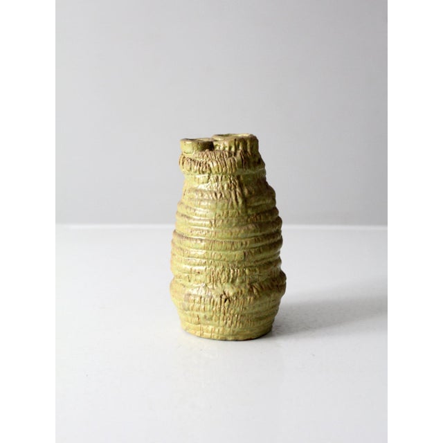 Late 20th Century Vintage Studio Pottery Vase For Sale - Image 5 of 9
