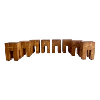 Vintage Stools, 1970s, Set of 8 For Sale