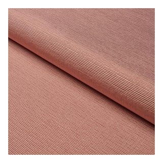 Schumacher Eisenhower Faille Fabric In Pink For Sale