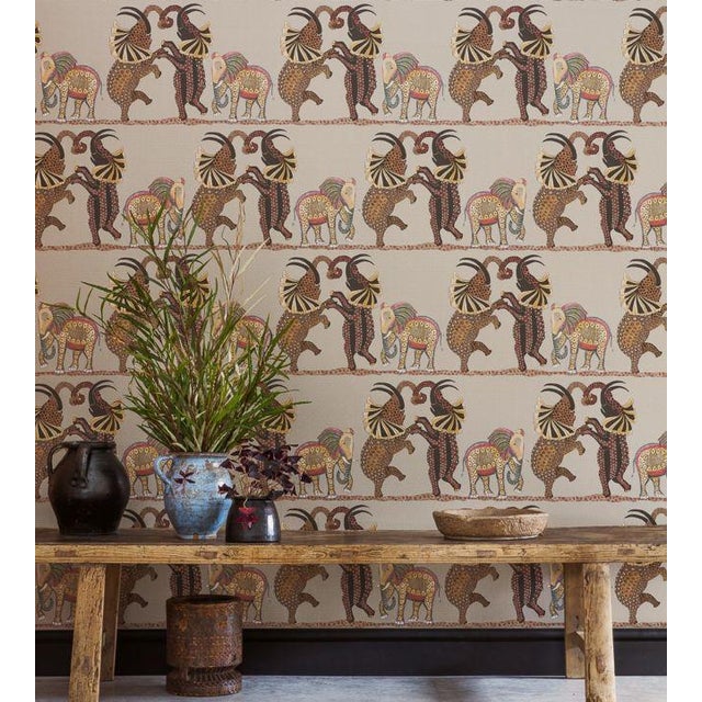 Safari Dance Wallpaper by Cole & Son Sample Chairish