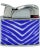 Blue Vintage Mid 20th Century El Morocco Nightclub New York Nyc Blue Zebra Print Lighter For Sale - Image 8 of 13
