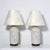 1970s Blanc de Chine Large Scale Reticulated White Ceramic Table Lamps - A Pair For Sale - Image 11 of 11