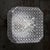 Mid-Century Modern Square Clear Glass Wall Lamp For Sale - Image 6 of 12