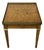 Baker Furniture French Louis XVI Style Accent Table Brass Gallery For Sale