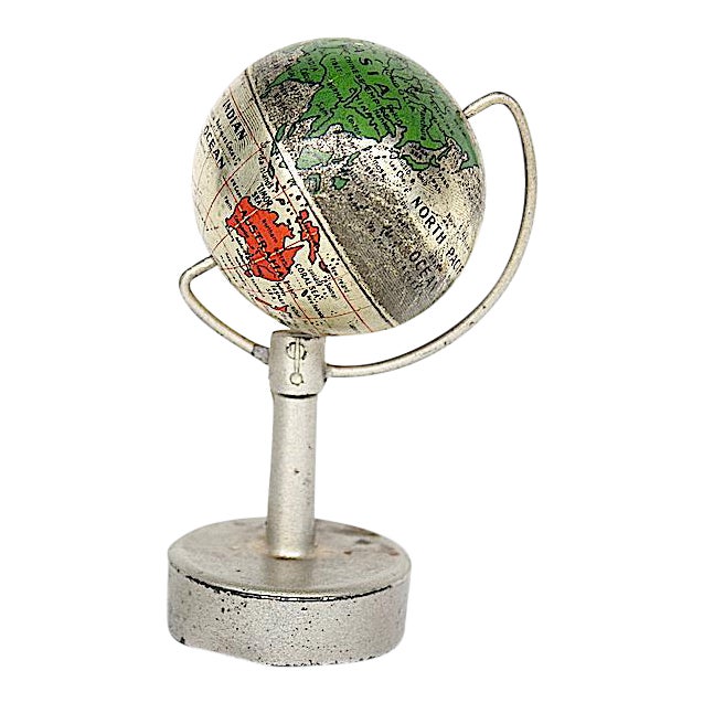 Vintage World Globe Pencil Sharpener Chairish