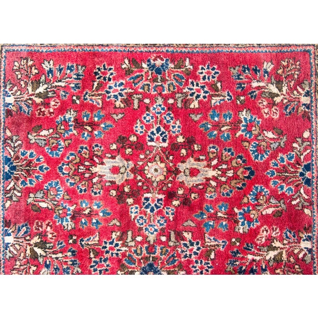 Early 20th Century Persian Sarouk Rug For Sale - Image 4 of 15
