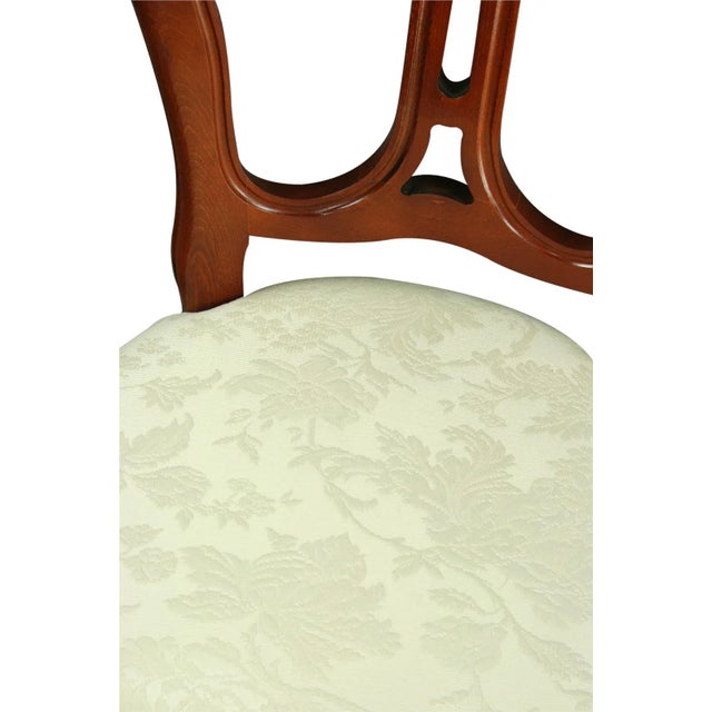 Large Italian New Rococo Chair Mahogany For Sale In Columbia, SC - Image 6 of 10