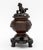 Metal Chinese Patinated Bronze Tripod Censer For Sale - Image 7 of 12