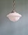 Art Deco Pendant Light in White Opaline from Philips, 1930s For Sale - Image 12 of 14