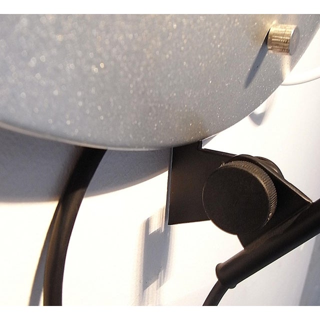Silver UFO Ceiling Lamp Model 2800 by Elio Martinelli for Martinelli Luce, 1980s For Sale - Image 8 of 10
