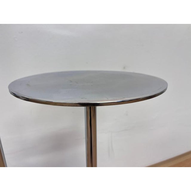 1930s Vintage Bauhaus Chrome Floor Lamp, 1930s For Sale - Image 5 of 9