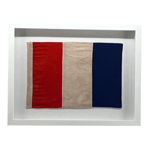 Coastal Wall Decor Letter "T" Framed Wall Art