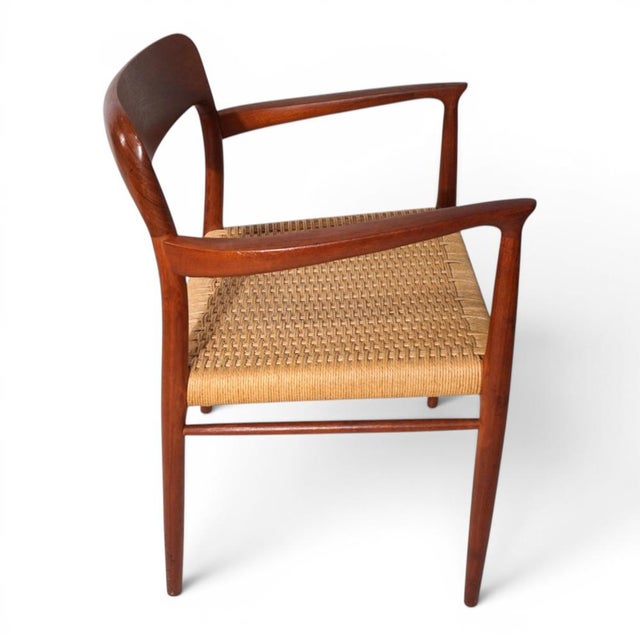 1960s Model 56 Teak Chair by Niels Otto Møller for J.L. Møllers, 1956 For Sale - Image 5 of 18