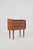 Wood Danish Teak Chest of Drawers with Three Drawers, 1960s For Sale - Image 7 of 7