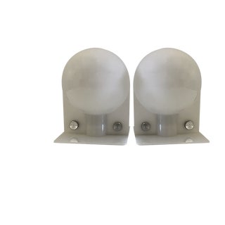 Sirio Lamps of Brazzoni and Lamp for Guzzini, 1970s, Set of 2 For Sale