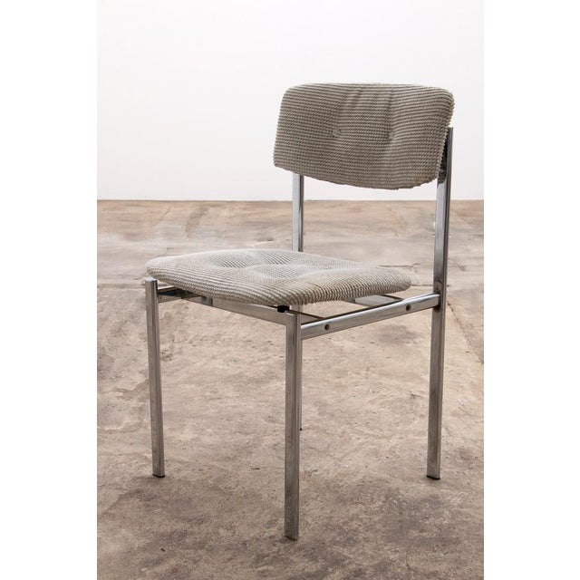 Rectangular Dining Table Andrè with Chairs, 1960s, Set of 5 For Sale - Image 3 of 18