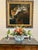 Italian Centerpiece Cheerful Faux Array in Vintage Hand Painted Italian Ceramic Scalloped Bowl For Sale - Image 3 of 7