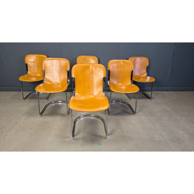 Vintage Dining Chairs from Cidue, 1970s, Set of 6 For Sale - Image 16 of 16