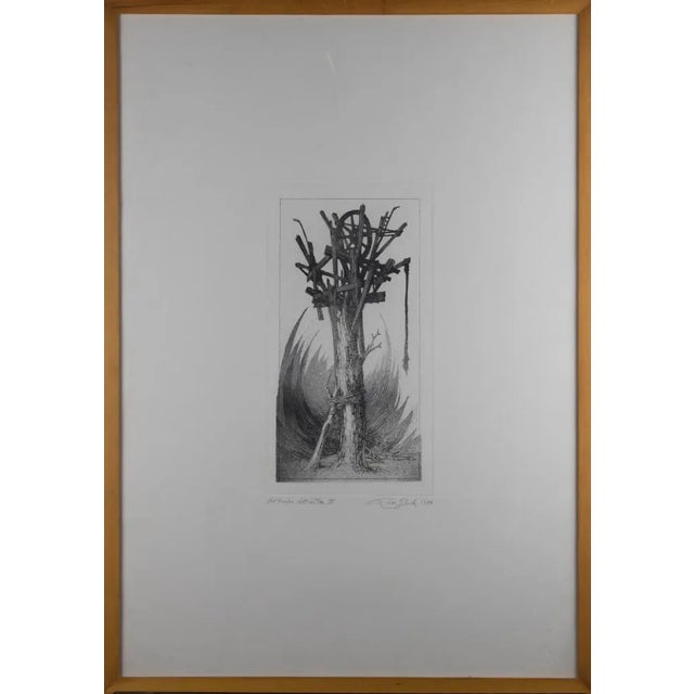 Leo Guida, Albero, 1973, Etching For Sale