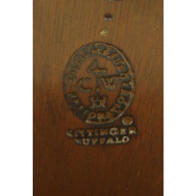 Brown Kittinger Cw-135 Colonial Williamsburg Tilt Top Table For Sale - Image 8 of 9