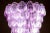 Large Pink Shell Murano Glass Chandelier, 1980 For Sale - Image 14 of 16