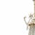 Lighting - D. Maria chandelier (120 cm). Portuguese; 20th century, seven lights; glass with crystal pendants; metal...