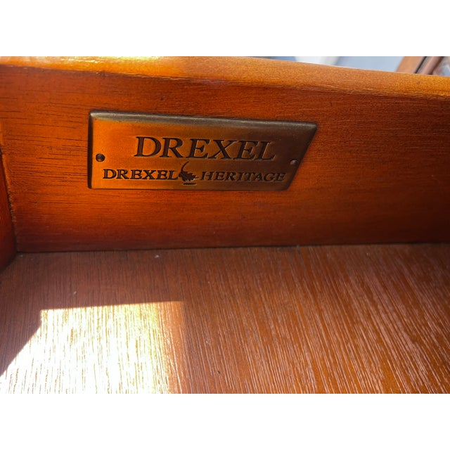 Wood Drexel Heritage Talavera Sofa Table For Sale - Image 7 of 9