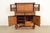 1920s Antique English Jacobean Carved Oak Bar Cabinet, Circa 1920s For Sale - Image 5 of 18