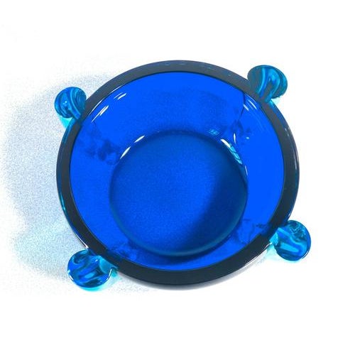 1990s Blown Glass Vase by Tina Aufiero for Venini For Sale - Image 5 of 18