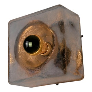 Murano Glass Flush Mount, Italy, 1960s For Sale