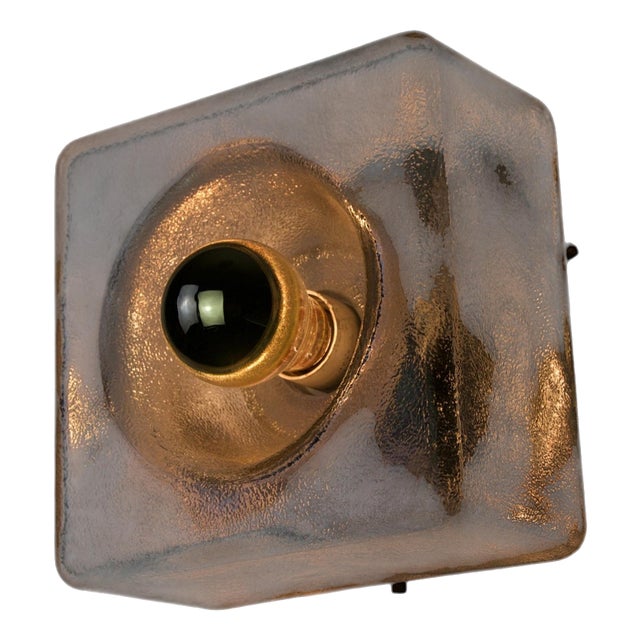 Murano Glass Flush Mount, Italy, 1960s For Sale