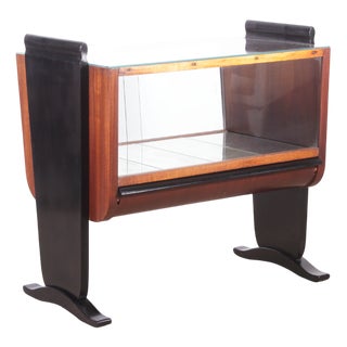 Art Deco Bar Cabinet by Jindrich Halabala for Up Zavody, 1940s For Sale