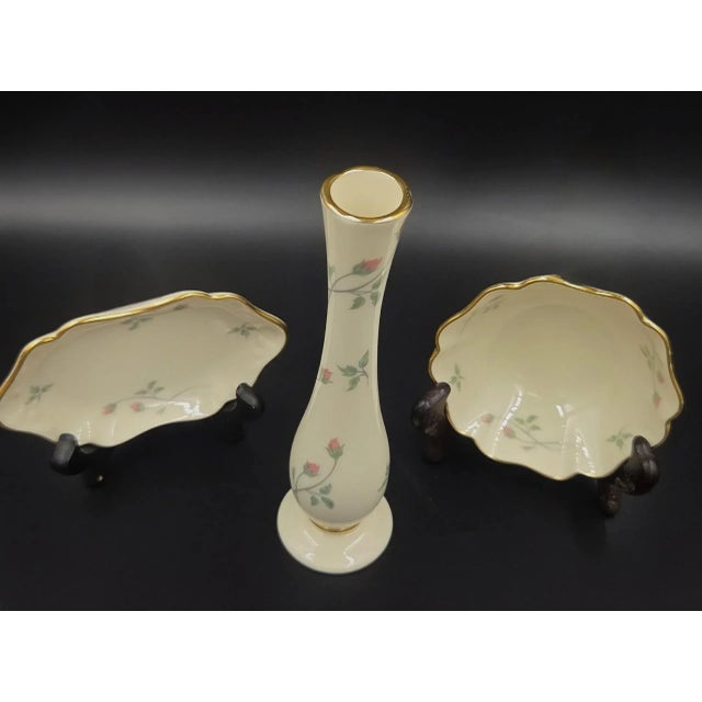 American 3 Piece Rose Manor Lenox Set For Sale - Image 3 of 18