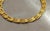 1970s-80s Gold Tone Collar Necklace For Sale - Image 4 of 4