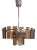 Vintage Chandelier with Silver-Colored Metal Frame, 1970s For Sale