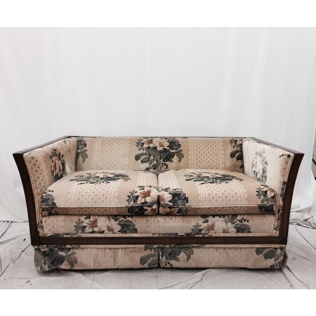 Vintage Cane Panel Loveseat Chairish