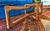 1950s Vintage Mid Century Modern Adrian Pearsall Walnut Bow-Tie Glass Top Coffee Table For Sale - Image 5 of 9