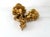 Gorgeous Florentine Italian double shelf wall bracket. Classic Italian craftsmanship with a beautiful golden shine from...