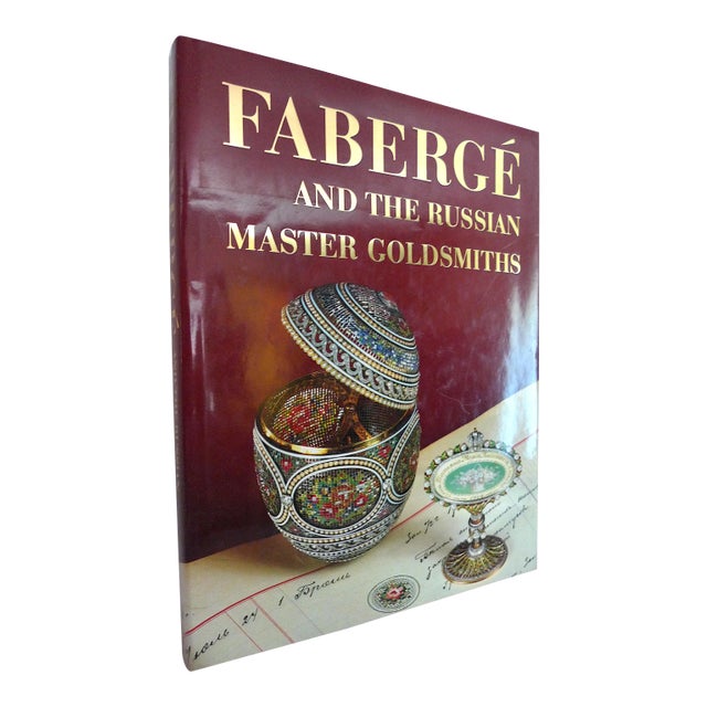 Late 20th Century Oversize Illustrated Book, Gerard Hill's Faberge and the Russian Master Goldsmiths For Sale