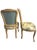 French Six French Louis XV Style Laminate Dining Chairs For Sale - Image 3 of 12