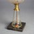 Antique Oil Lamp with Glass Base & Shade C1890 Measures- 19.75''H x 6.75''W x 6.75''D