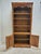 Brown 1990s Ethan Allen Bookcase French Country Display Cabinet Shell Carved Fin. 236 For Sale - Image 8 of 11