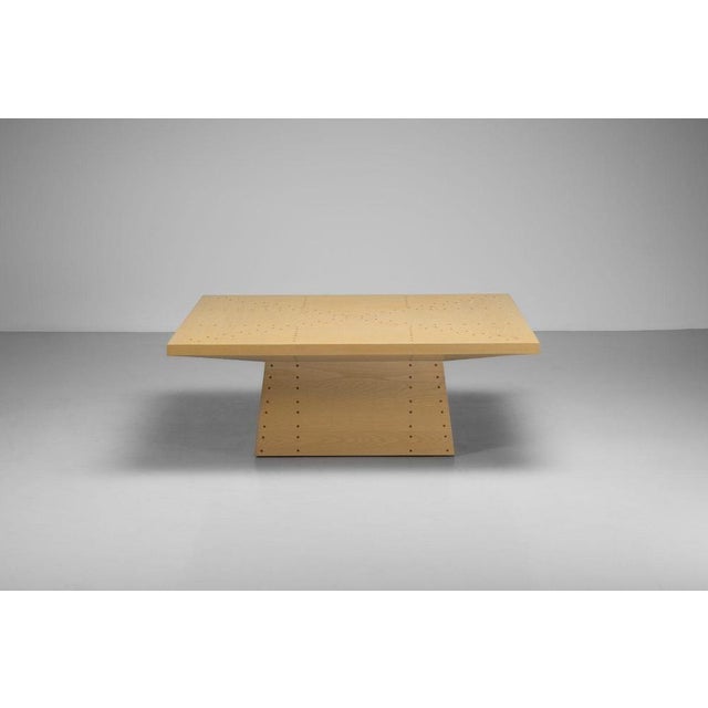 Copper Coffee Table by Fons Vermeulen for Lomm, Netherlands, 1982 For Sale - Image 8 of 17