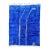 Cobalt Blue Moroccan Mrirt Wool Rug For Sale